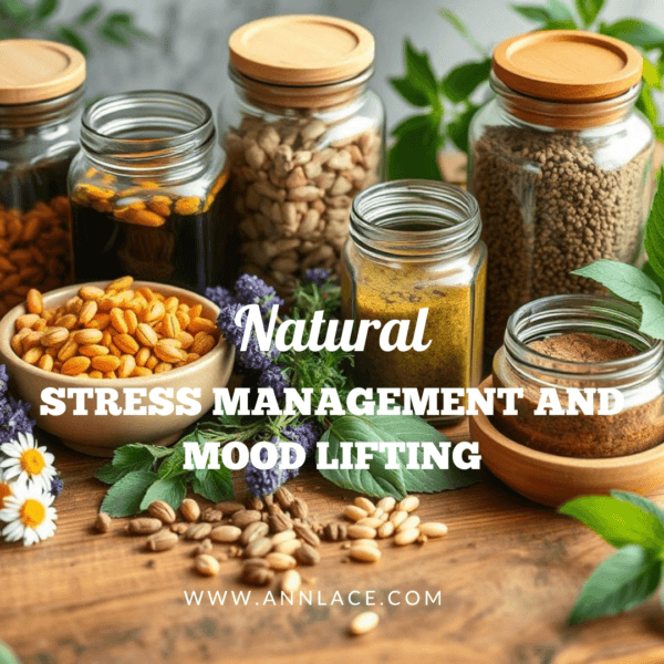 Natural Ways for Stress Management and Mood Lifting. List of Supplements and Herbs